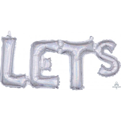 G20 21" (Silver Holo) Block Phrase : Let's